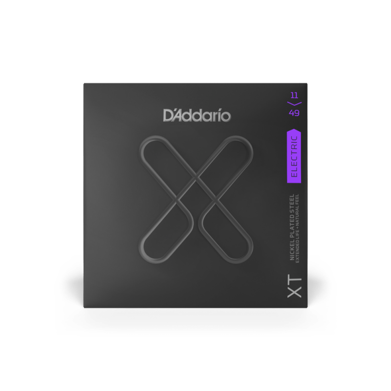 Набір струн D'ADDARIO XTE1149 XT ELECTRIC NICKEL PLATED STEEL MEDIUM (11-49)